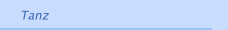 Tanz